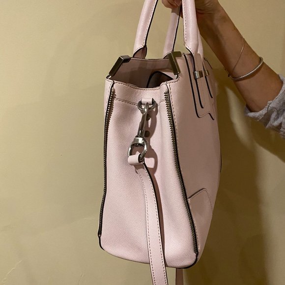 Pink Rebecca Minkoff Leather Satchel / Crossbody - Picture 5 of 6